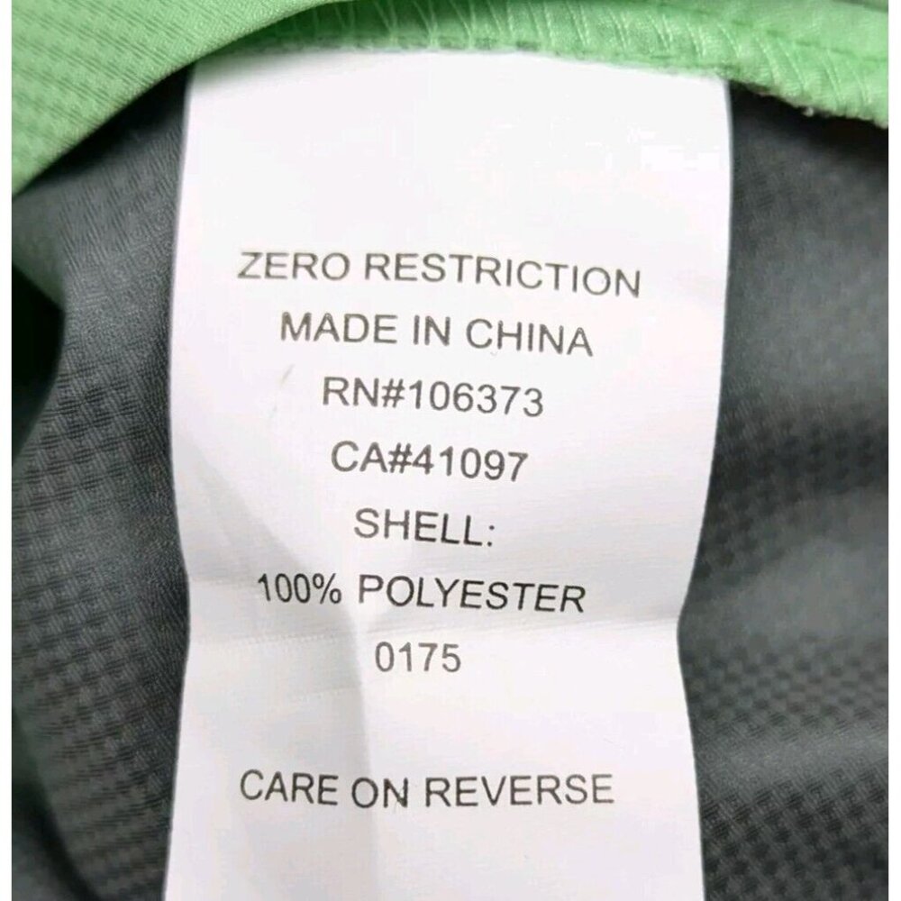 Zero Restriction Windbreaker Jacket Men Large Gre… - image 6